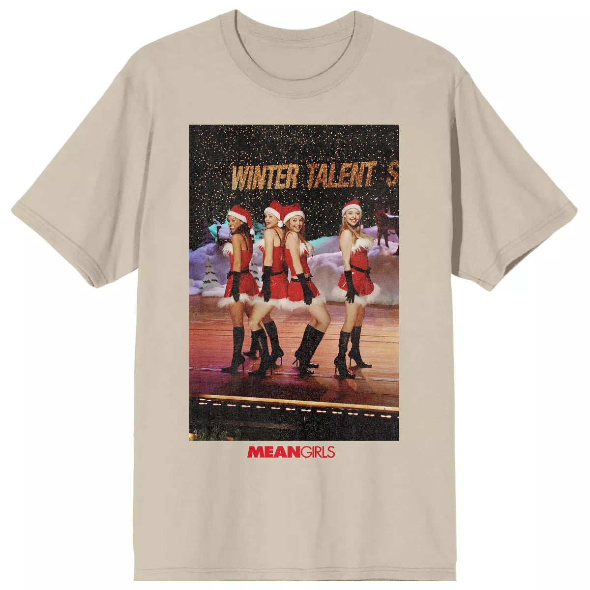 Adult Mean Girls Winter Talent Show Crew Neck Short Sleeve Graphic Tee T-Shirt