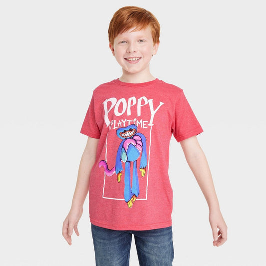 Boys' Poppy Playtime Short Sleeve Graphic T-Shirt - Bladevip