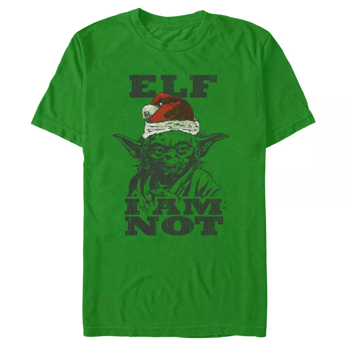 Men's Star Wars Christmas Yoda Elf I am Not T-Shirt - Bladevip