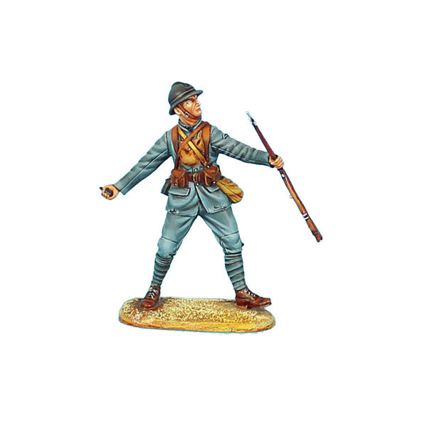 GW015 French Infantry Throwing Grenade 34th Infantry Regt by First Legion