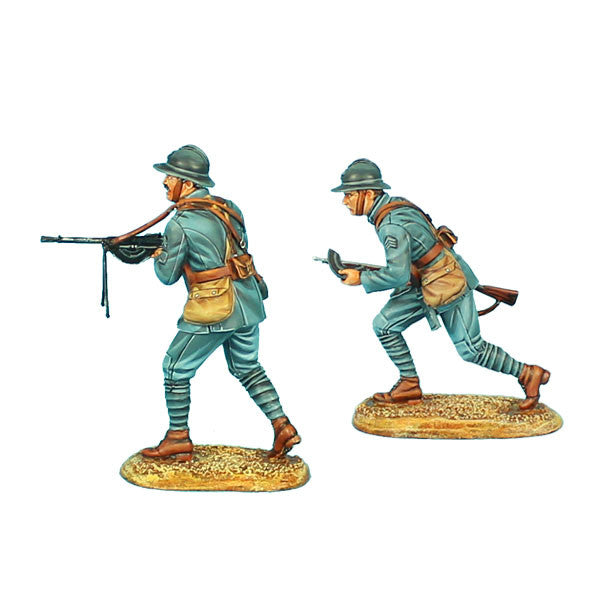 GW022 French Infantry Machine Gun Team 34th Infantry Regt by First Legion - Bladevip