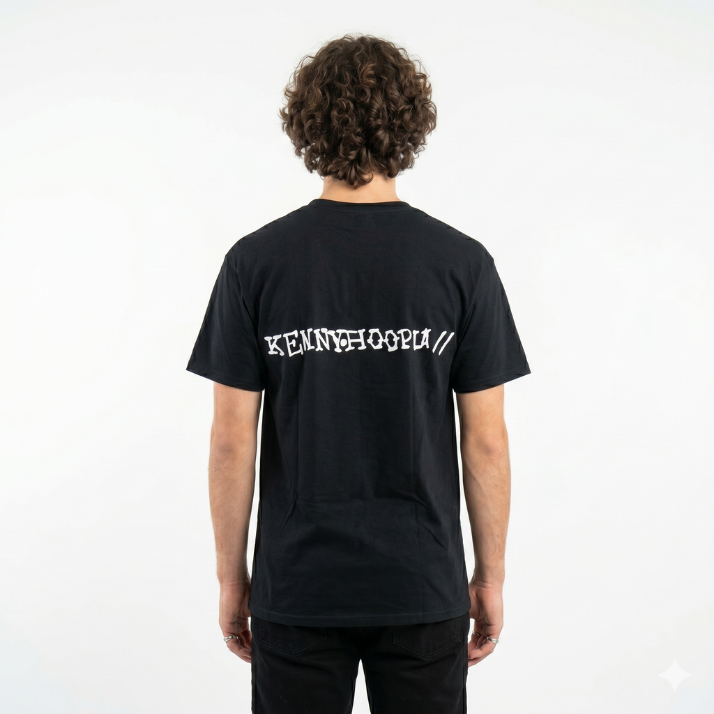 Men's Black Kennyhoopla Soon Graphic Tee T-Shirt - view 2