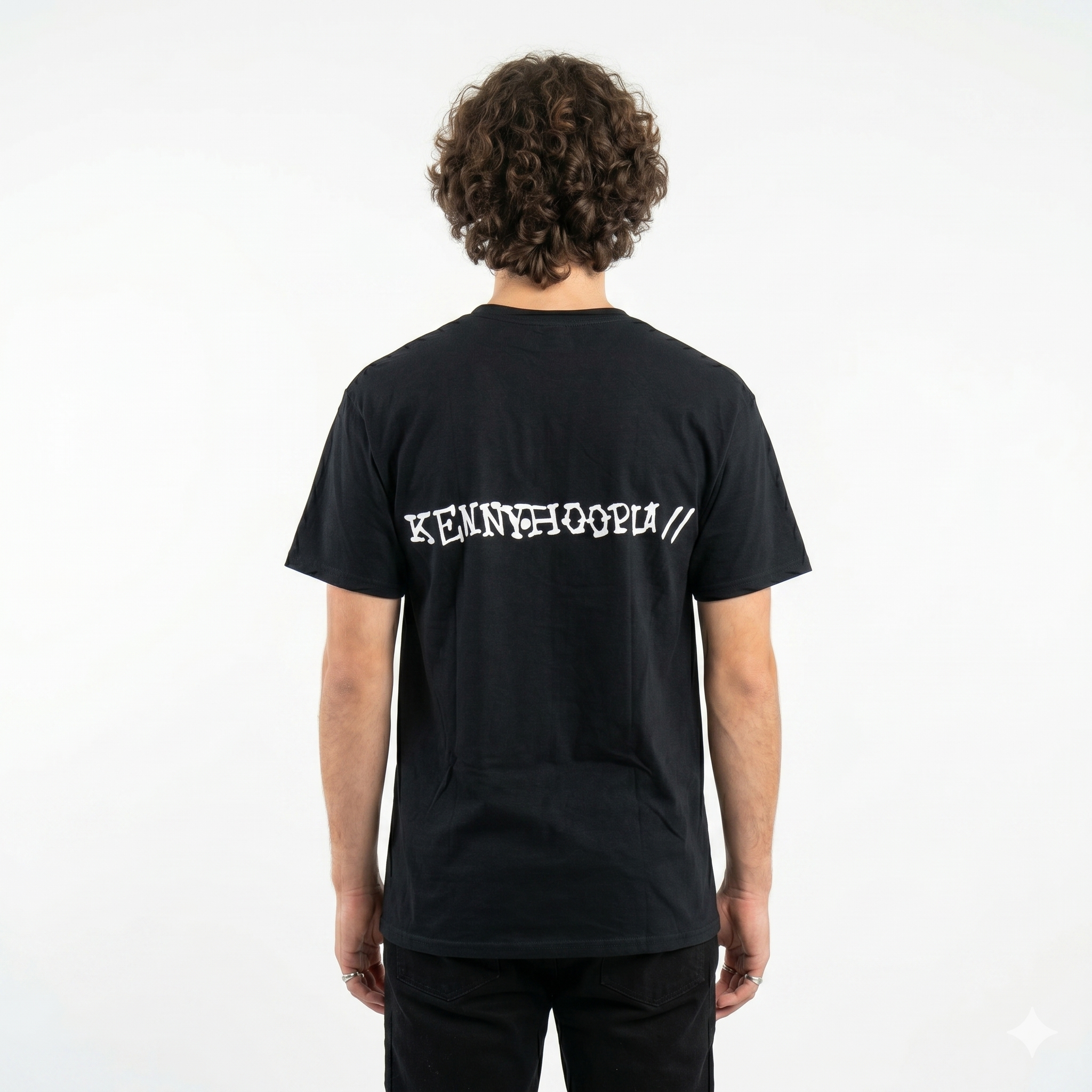 Men's Black Kennyhoopla Soon Graphic Tee T-Shirt - view 2