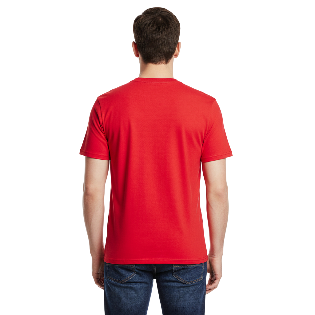 Men's Red Heather Neff EST 2002 Geometric Graphic Tee T-Shirt - view 6