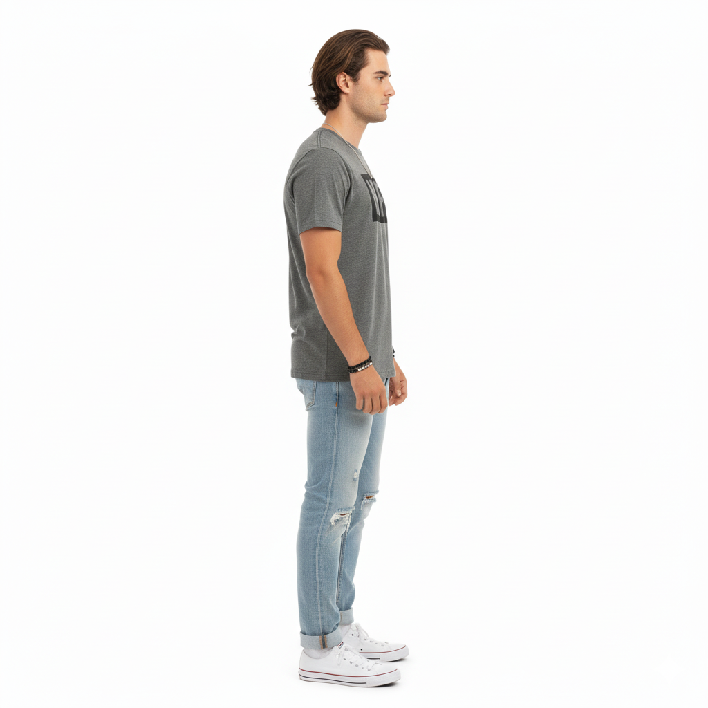 Men's Neff Block Logo Graphic Tee T-Shirt - view 5