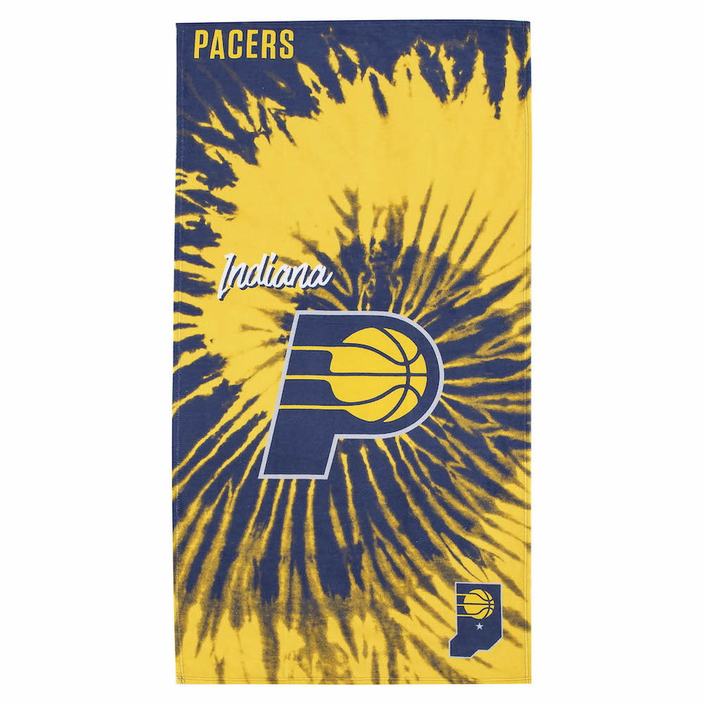 Northwest NBA Indiana Pacers Psychedelic 30x60 Beach Towel
