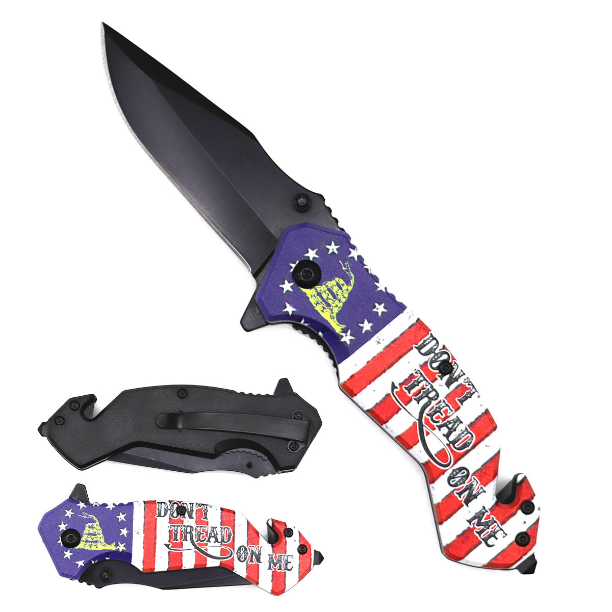 4.5" Dont Tread On Me Assist-Open tactical Pocket Knife