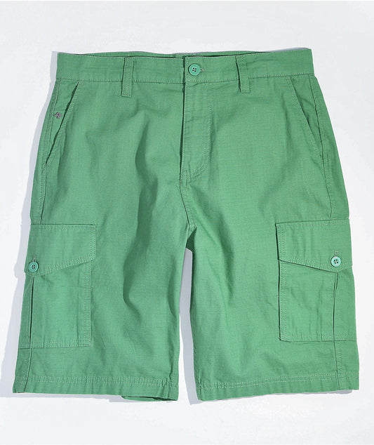 Pantalones cortos cargo verdes LRG RC Ripstop para hombre