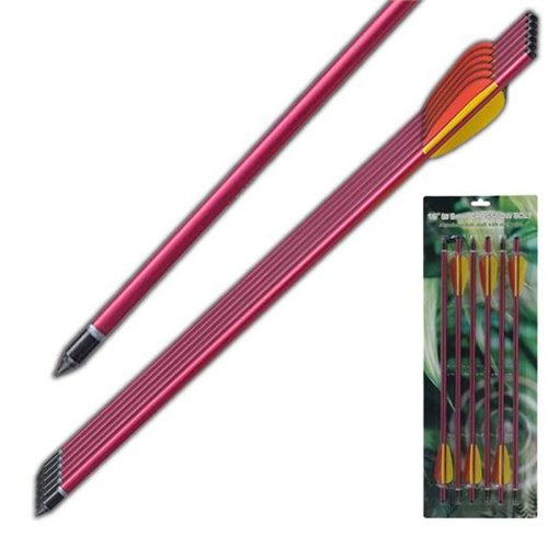 16'' Metal Arrow 6 PCS Crossbow Archery Arrows