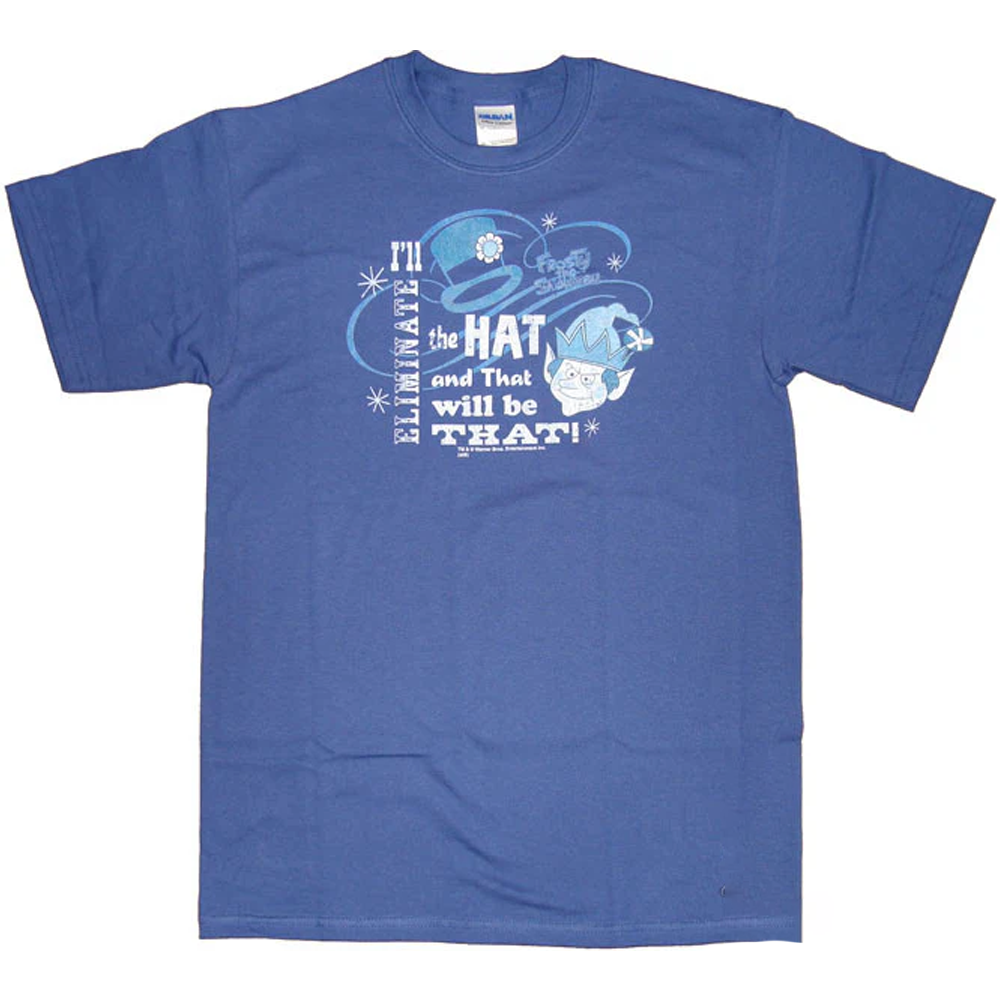 Men's Frosty the Snowman Eliminate Graphic Tee T-Shirt Blue