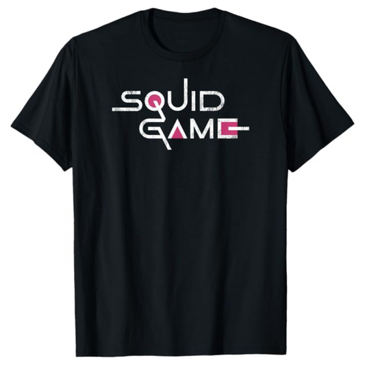 Men's Squid Game Logo Graphic Tee T-Shirt