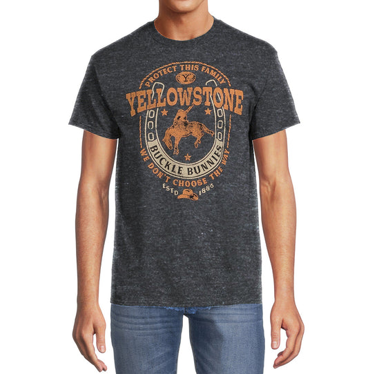 Men's Yellowstone Protect Family Graphic Tee with Short Sleeves