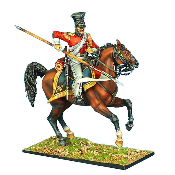 NAP0423 2nd Dutch "Red" Lancers of the Imperial Guard Trooper with Lance #2 First Legion