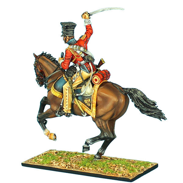 NAP0424 2nd Dutch "Red" Lancers of the Imperial Guard Trooper with Sword #1 First Legion - Bladevip