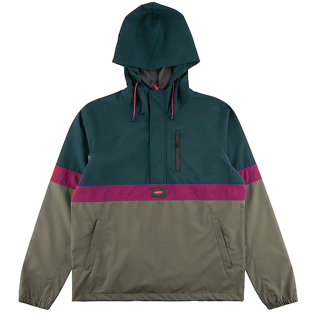 NEFF Men’s Anarok Hooded Pullover Jacket - Bladevip