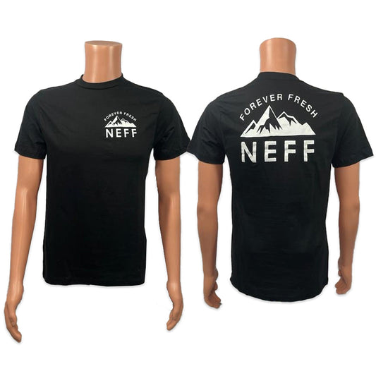 Camiseta negra NEFF Forever Fresh Graphic para hombre