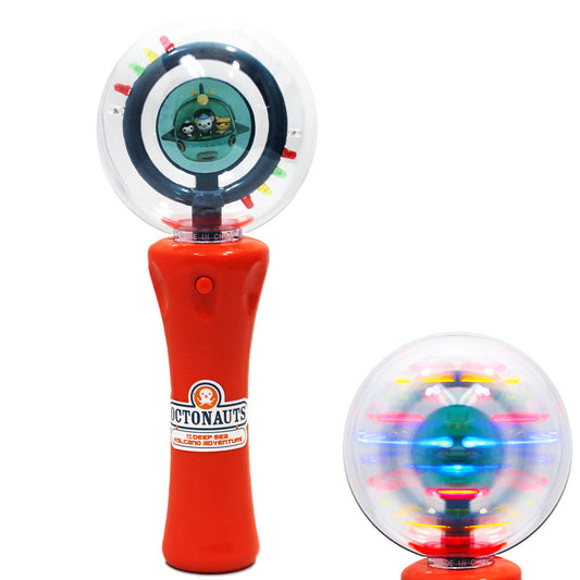 Octonauts And The Deep Sea Volcano Adventure Light Up Magic Ball Toy Wand for Kids - Flashing LED Wand - Bladevip