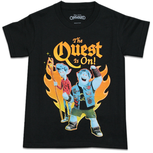 Boy's Disney Onward The Quest is On Graphic Tee T-Shirt