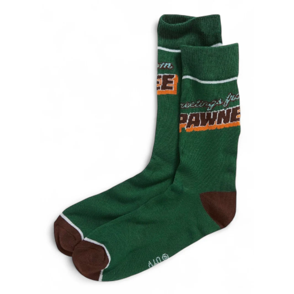 Bioworld Parks & Recreation Greetings from PAWNEE Socks Size 8-12