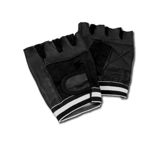 REX 309-BK - Black Weight Lifting Gloves - Bladevip