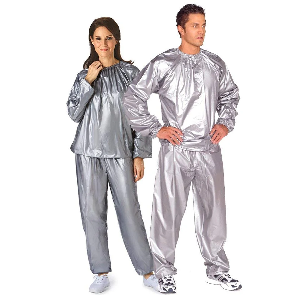 REX 357 - Sauna Workout Fat Burning Weight Loss Sweat Suit 2 Piece