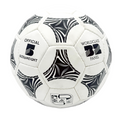 REX 451-BW Size 5 Black & White Soccer Ball