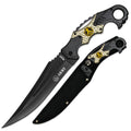 RT 1492-AR 12 inch Army Servicemen Medallion Fixed Blade Knife with Sheath