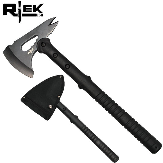 16.75" Rtek Claw Spike Tactical Axe with Sheath - Bladevip