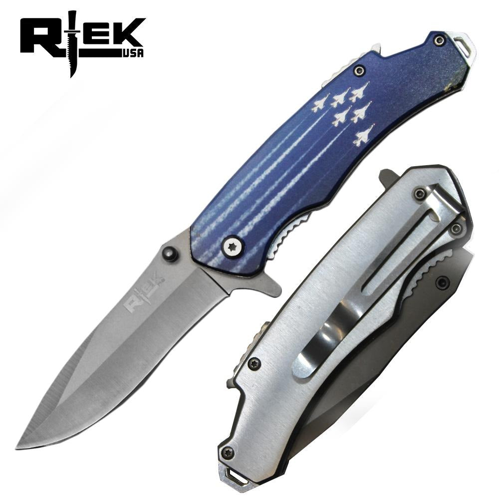 RT 4773-AF 4.5" Rtek Tactical Serviceman Assist-Open Knife with Bottle Opener & Glass Breaker - Bladevip