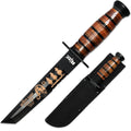 RT 6686-WE 12 inch Rtek Wyatt Earp Tanto Blade Fixed Blade Knife with Sheath