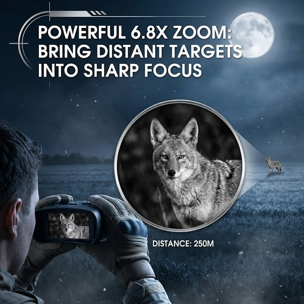 Rtek 4K Night Vision Goggles for Adults - 36MP Digital Infrared Binoculars with 3.0 inch HD Screen, Built-in - view 8