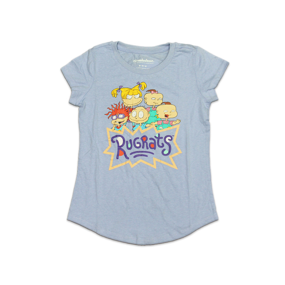 Girls' Nickelodeon Rugrats Short Sleeve Graphic T-Shirt Tee