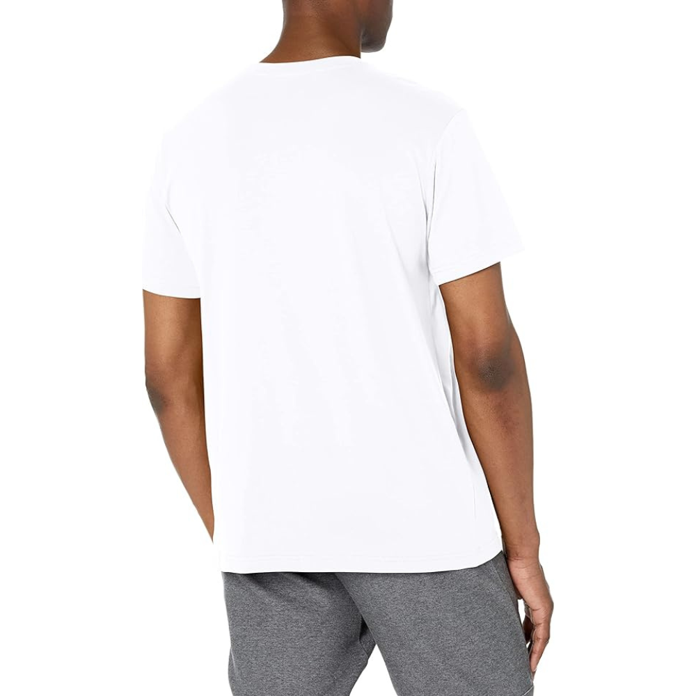 Russell Athletic Men's Basic Solid Short Sleeve T-Shirt, Bright White - view 2