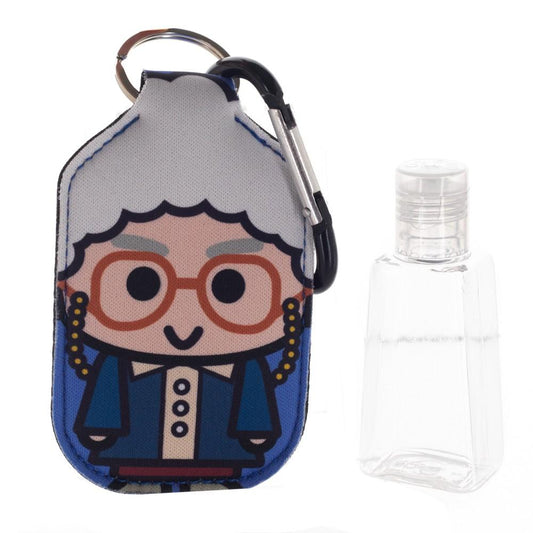 Golden Girls Sophia Keychain with Hand Sanitizer Bottle Holder - Bladevip