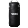 TRHB Top Ring 30 LBS All-Leather Heavy Punching Bag with Mounting Chain