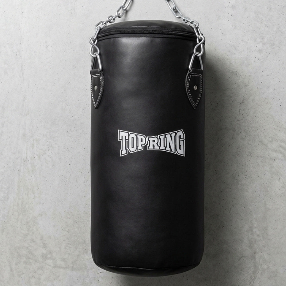 TRHB Top Ring 30 LBS All-Leather Heavy Punching Bag with Mounting Chain - view 2