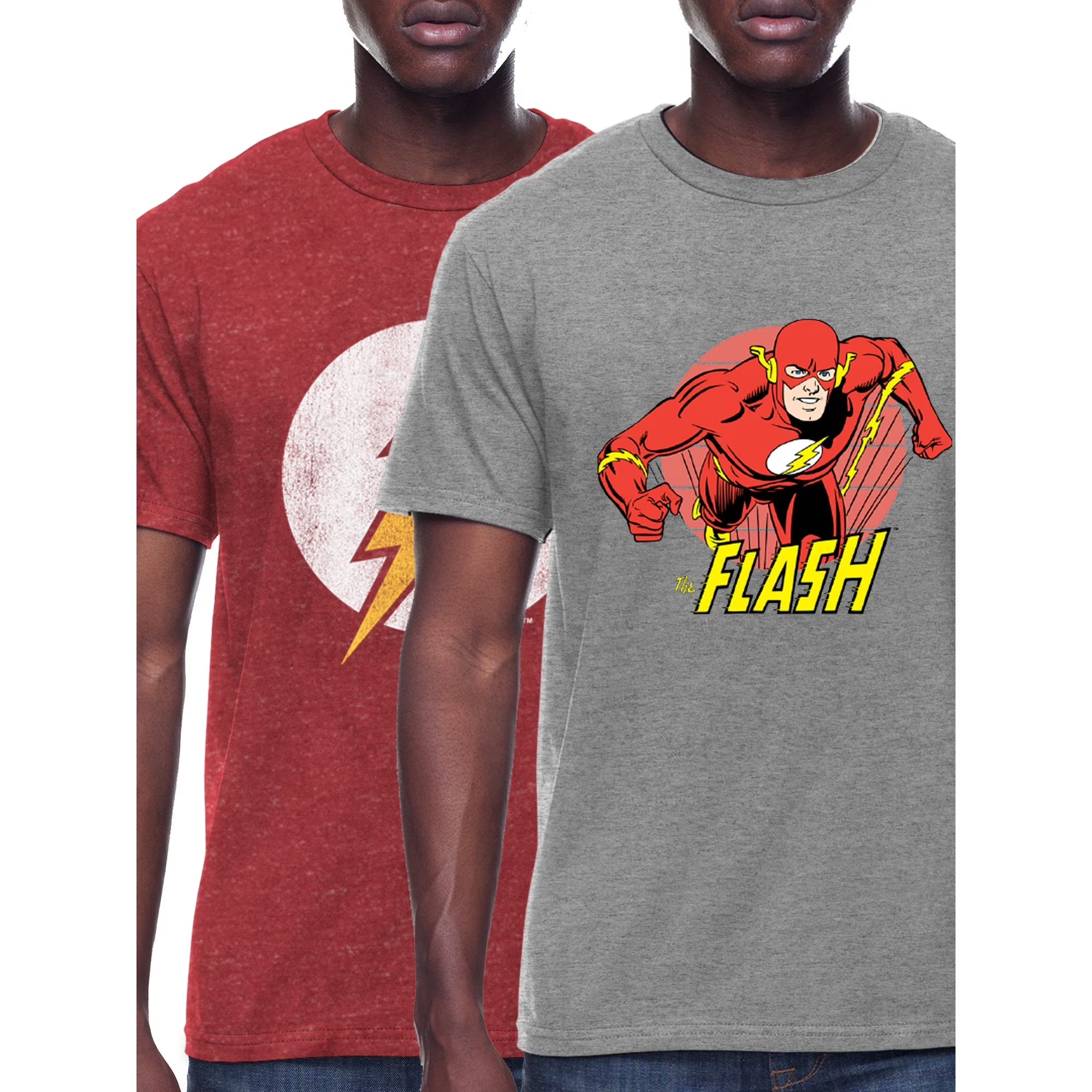 Men's The Flash DC Comics Icon Classic Graphic T-Shirts, 2-Pack - view 2