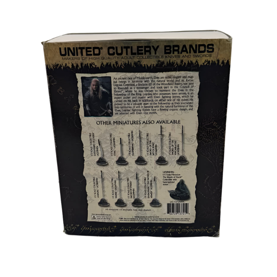United Cutlery Fighting Knives Of Legolas Mini UC1372MIN LOTR