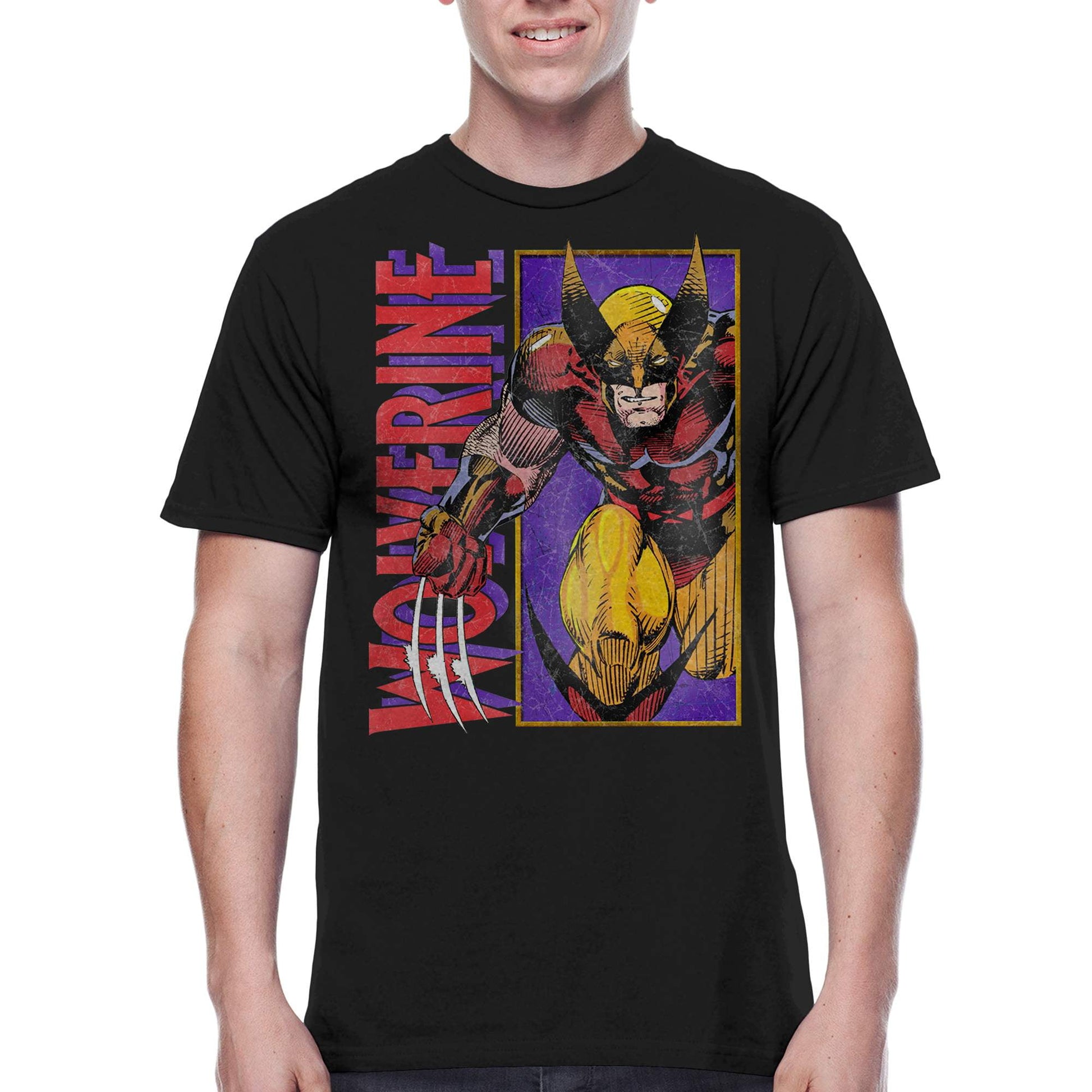 Marvel Men's Wolverine Classic Character T-Shirt - Bladevip