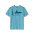 Boys Wonder Nation Respect The Locals Graphic T-Shirt Tee Blue