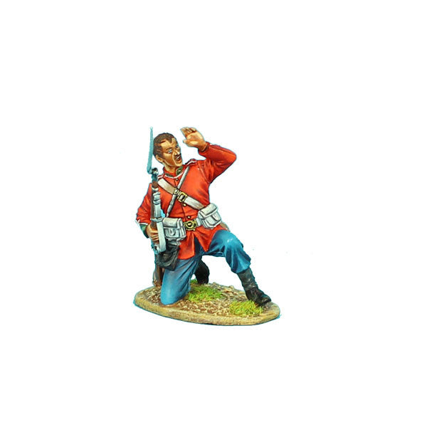 ZUL010 British 24th Foot Kneeling Under Attack by First Legion - Bladevip