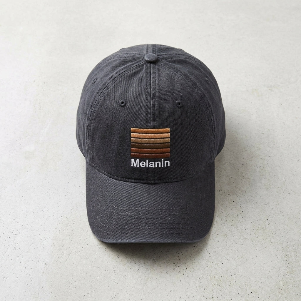Adult Melanin Dad Baseball Hat - view 4