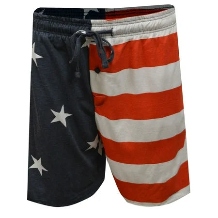 Men's Americana Flag Pajama Shorts - view 2