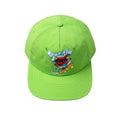 Kool-Aid Neon Green Kool Aid Man Skating Snapback Hat