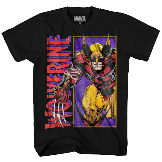 Marvel Men's Wolverine Classic Character T-Shirt - Bladevip