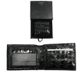 CB 349-BK Men's Genuine Cow Nappa Leather Black Wallet BiFold