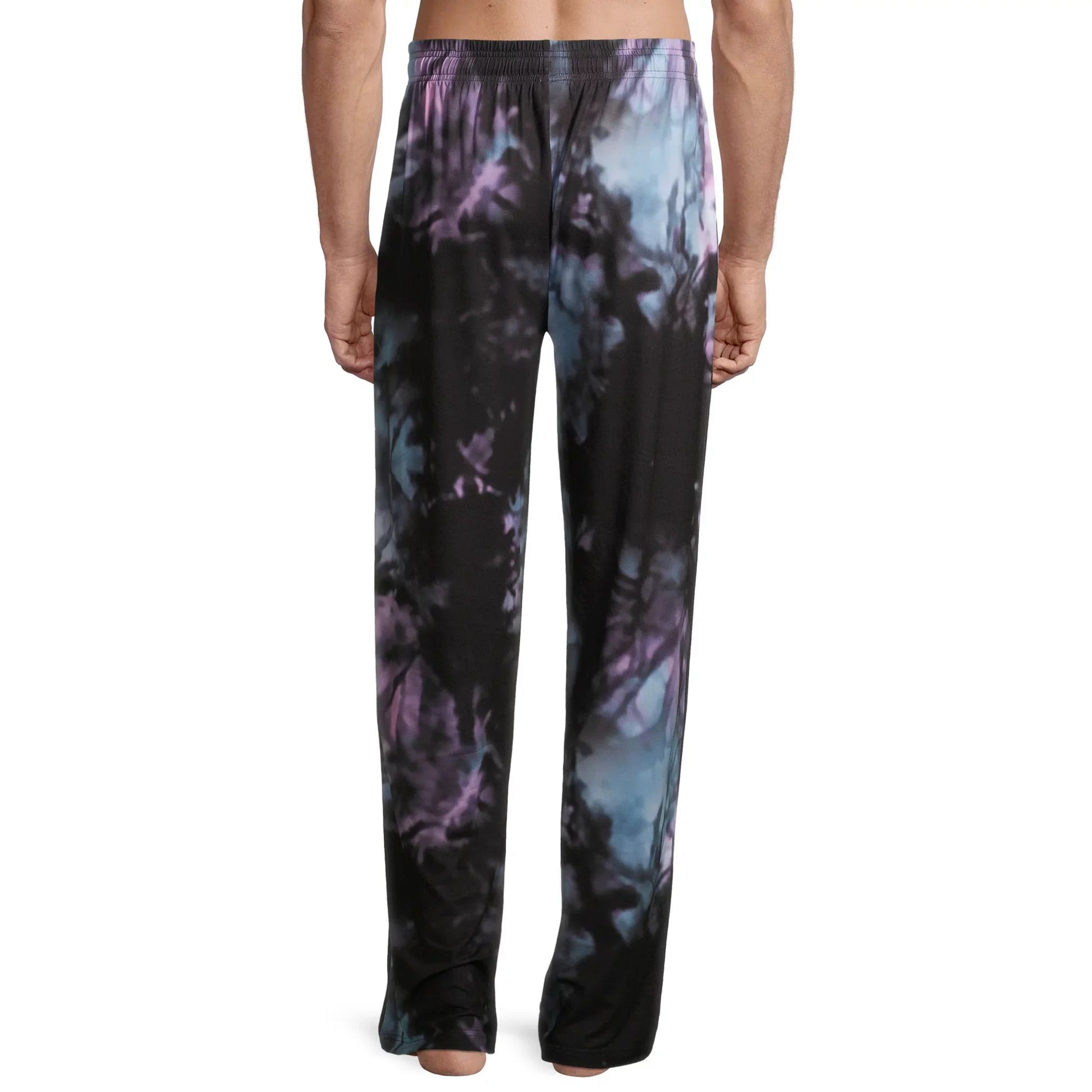 Men's Marvel Venom Graphic Print Black Cloud Wash Lounge Pants - Bladevip