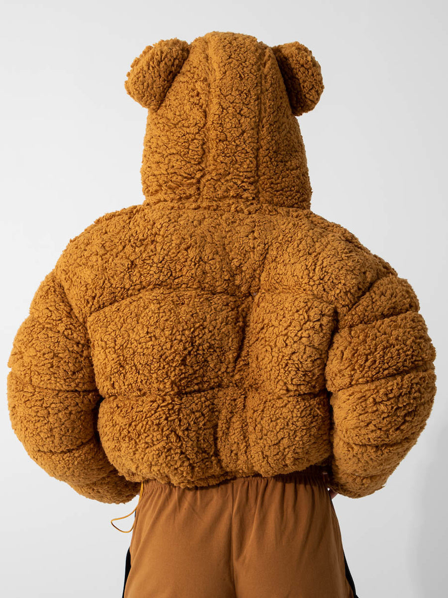 Dumbgood Rilakkuma Hooded Sherpa Jacket - view 3