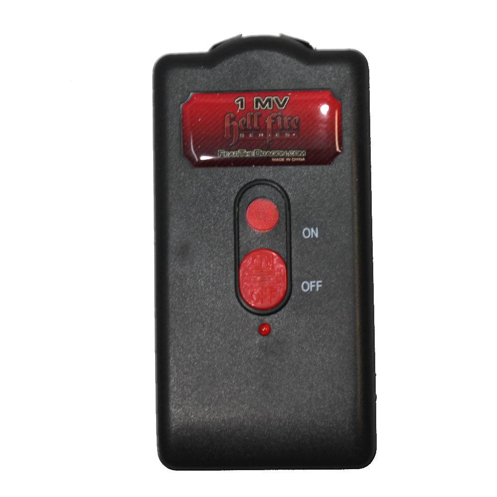 MV Slim Black Rechargeable Stun Gun with Sheath - view 2