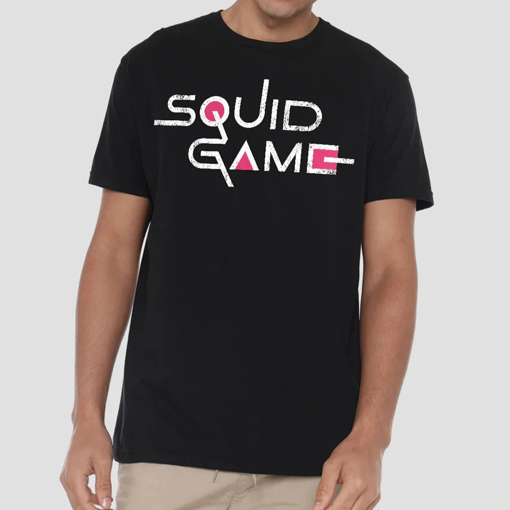 Men's Squid Game Logo Graphic Tee T-Shirt